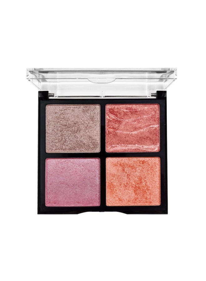 Colors Queen Endless Glow Highlighter kit| Matte Finish with a hint of shimmer, highly pigmented, effortless blending, smooth application, lightweight, 04(12 gram) - Image 1